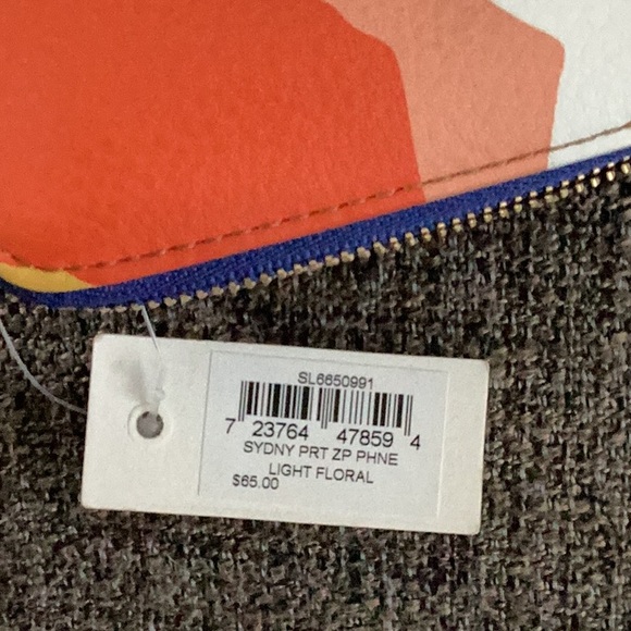 NWT Fossil Sydney Preston Zip Wallet/Wristlet - Picture 6 of 10